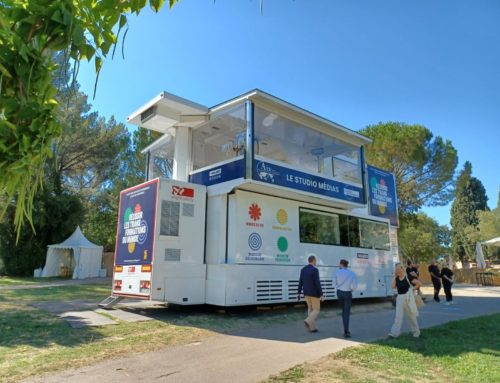 2 unités mobiles et un plateau TV aux Rencontres Economiques d’Aix en Provence