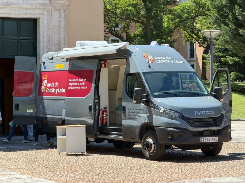 Tecnología sobre ruedas al servicio del patrimonio cultural.
